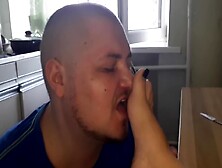 Feet Slave - Licking Dirty Flip Flops