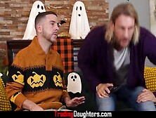 Teens Implore Step Dads To Cure Their Virginity - Selina Bentz, Juniper Ren