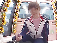 Exotic Japanese chick in Amazing Bus JAV clip