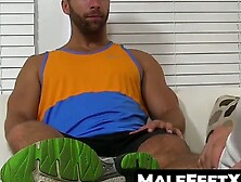 Feet Fantasy Frenzy Sly Blayne Succumbs to Dirty Feet Obsession