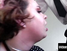 Chubby Redhead Teen Faces A Hard Spanking From Her Daddy