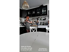 FK2 - mother I'd like to fuck rousse se fait enculer nature par son jeune voisin sur la table de la cuisine