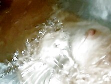 Mermaid Babysitter Fucked In Her Tight Wet Pussy In The Tub While Bathing