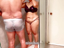 Naughty Daughter In Stepdaughter-in-laws Naughty Shower Erotica: Anal Sex, Boobs Press, And Loud Moans With Stepfather-in-law