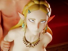 Princess Zelda Doggyed