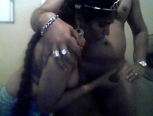 Handjob and cumshot by dirty indian slutty woman