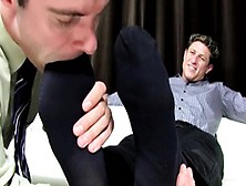 Wicked Youthful Homo Porn In Foot Fetish Home Play