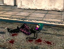 Saints Row three - Playa (protagonist) ryona + ragdoll