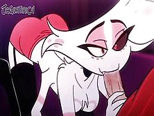 I Can Suck Your Dick - Angel Dust X Alastor Gay Hazbin Hotel Animation