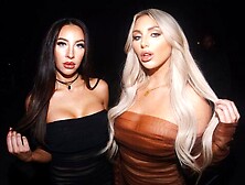 Sophisticated Kayley and Melissa's oral smut