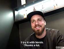 Czech Streets 121: Extra Sexy Black Hairdresser