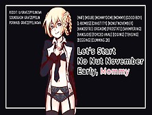 No Nut November Ruined For My Mommydomme! [Sexy Male Voice,  Asmr,  Gwa,  Audioporn]