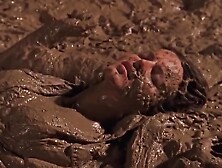 MUD CATFIGHT Relic Hunter S01 E07 - girls fight into the mud,  Roberta Angelica, Tia Carrere SYDNEY FOX