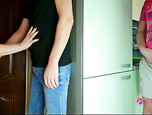 Cuck Watches Lady Wifey Swallowing Schlong his best Friend and take Sperm in Mouth! Russian Amatuer Porn