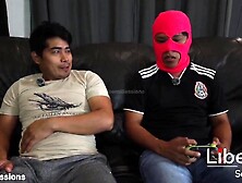 Lustful mamma gives her stepson's ally a valuable fellatio without curiosity