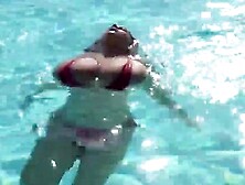 Big Pool Boobs