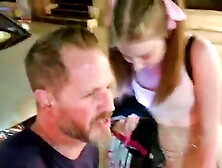 WELCOME TO PORN - 18 y. o.  Youngster ST.  MARTHA hard-core rough fucking,  Deepthroat,  Spit on face,  rear-end rimming,  two CUMSHOTS