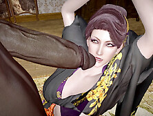 Madame M,  the sizzling mature MILF,  gets humped in missionary and filled with a massive black cock