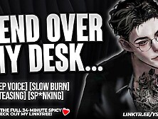 (boy taskmaster) Gutsy Professor Spanks Your Butt Raw - YSF - hunk groaning