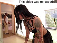 Destroying my wife's round booty with my BBC! Knock Knock INTERRACIAL