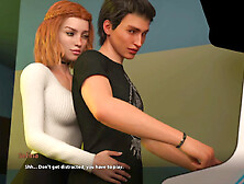 Sultry redhead with big tits in steamy erotic tales