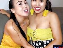 Big Tits Thai Lesbian Girlfriends Having Sexual Fun In This Homemade Video (Joon Mali)