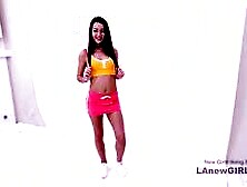 Cute Lily cums hard getting tight pussy fucked