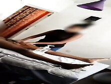 Beutiful Girl Giving Massage To Client And Getting Boobs Pressed Fingering In Pussy