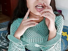 TOUCHING MY PUSSY UNTIL I COME - JIZZ WITH DILDO INSIDE MY SNATCH