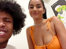 busty arabic shawty swallows lil d's nut pt 1