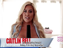 Freeuse TV Show Where A TV Reporter Gets Drilled On Air With The Yoga Lady