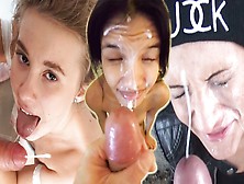 Cumshots & Cumplay Mix Of - Nutting Hard On Horny Amateurs Babes (19 Cumshots + Reactions)