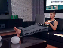 DobermanS - Cuck-old Jerks Off While Watching Monstrous Ass Wifey Get Creampied as He Climax! - Amanda 09