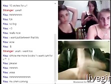 Omegle Leak #2 - Girls Amazed By His Huge Cock!