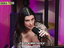 HOT GIRL GIVES ASMR AND BURP SHOW