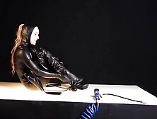 Latex Catsuit With Gag