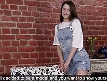 A Petite Virgin From Russia Shows Her Hyand Shows How She Masturbates.