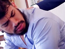 Playingmen. Com - Elegant Businessmen Fucking After Powerful Blowjob With Intense Desi