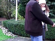 Fat teen girl has sex and sucks an old mans dick for food