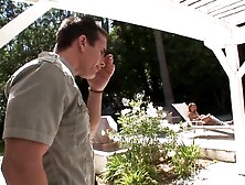 Pierced Excitement by the Pool: A Veronica Rodriguez Want