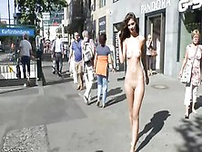 A Lonely Girl Naked In Berlin