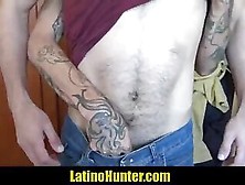 Straight Bearded Latino Flip Fuck Bareback