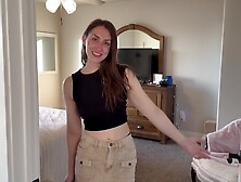 Had a friend over to watch me fuck and my twat gets destroyed by a massive penis