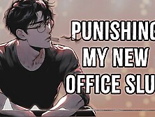 Punishing My New Office Bitch | Male Moans | Deep Voice | Naughty Talk | Audio Erotica | M4F