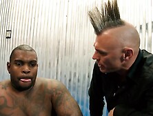 Stacy Adams Hops On The Winners Cock In The Mma Cage And Swallows His Cum