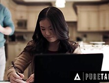 PURE TABOO Tiny City Cutie Lulu Chu Gets Lascivious During the time that Hearing Roommate Raw & Bawdy With Slimthick Vic