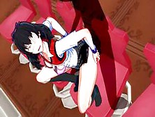 【Midari Ikishima】【Hentai 3D】【Short Static】【Kakegurui】