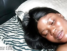 Jibz Scrilla giving Tall Lizzy massage in her tasty pussy after a long day at work - Penismanxxx Production