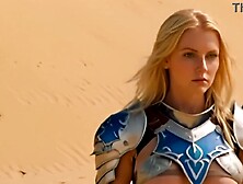 The Battle for the Void - Queen Corinne - AI Generated