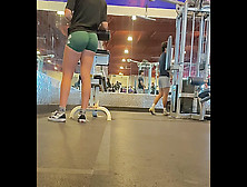 Gym Candid Booty Latina